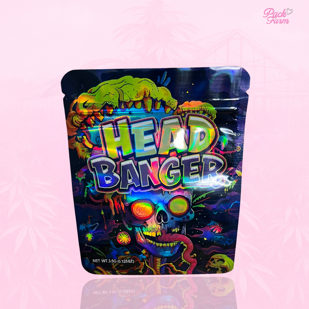 HEADBANGER RUNTZ 3.5 MYLAR BAG