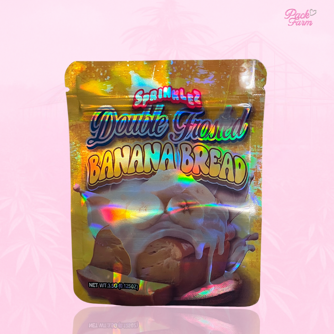 BANANA BREAD 3.5 MYLAR BAG