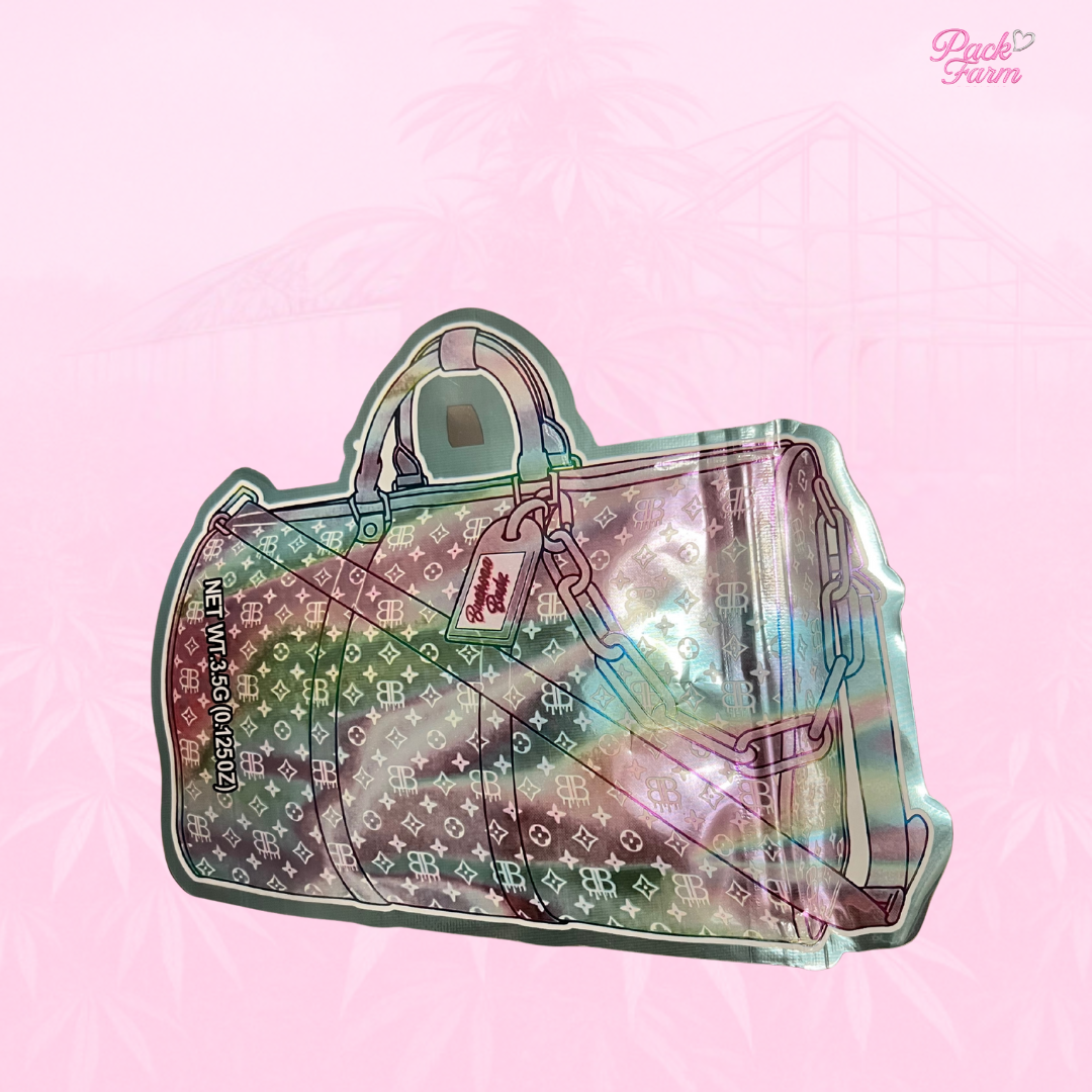 DUFFLE BAG 3.5 SHAPED MYLAR BAG