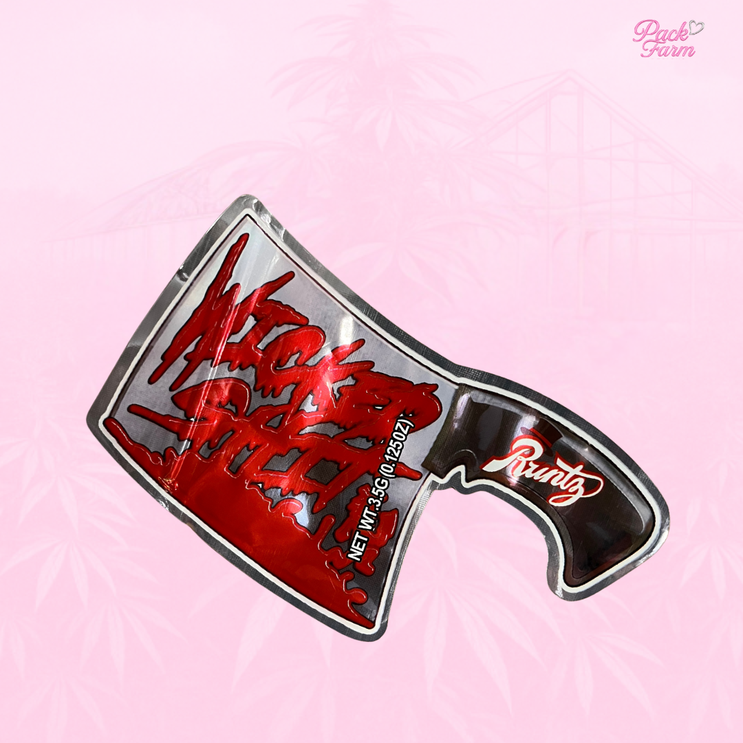 WICKER SH*T 3.5 SHAPED MYLAR BAG