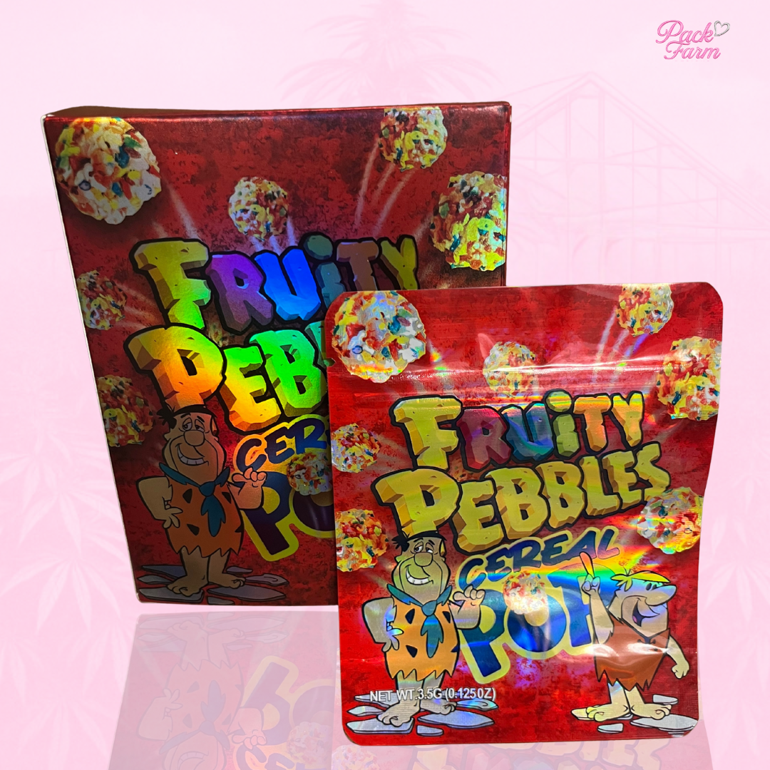 FRUITY PEBBLE BAG + BOX SET
